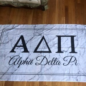 Marble Alpha Delta Pi flag